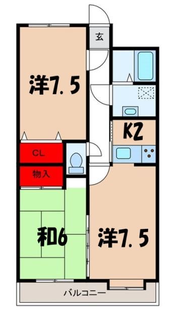 ライトコート青山 間取り