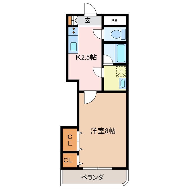 エクシブ広丘駅東Ｂ 間取り