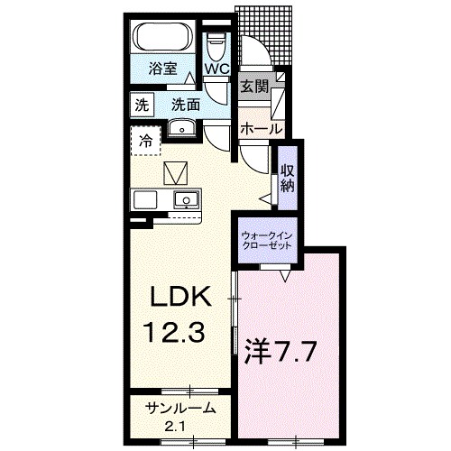 ヴィラ　ノーチェ 間取り