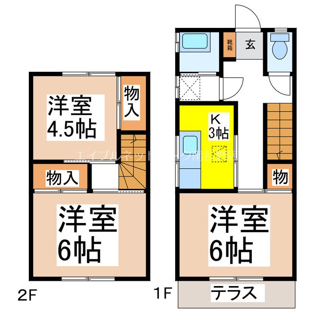 宮沢アパート 間取り