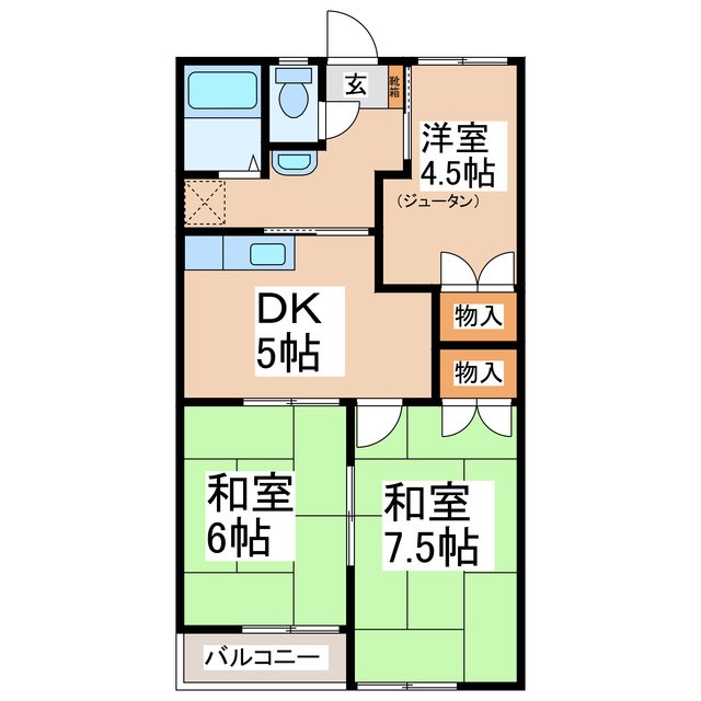 ロイヤルレジデンス六暮 間取り