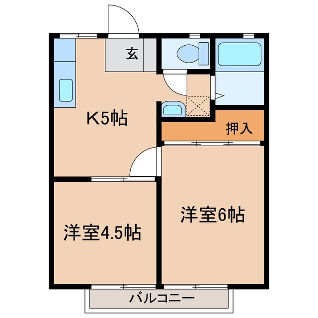 グラスコートR 間取り