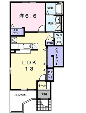 カーサフェリーチェ　Ｍ 間取り