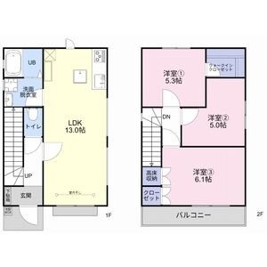 Azure House　B 間取り