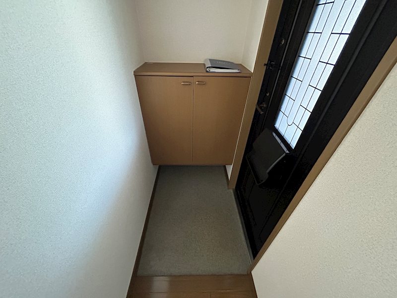 グリーンおおさわ 玄関