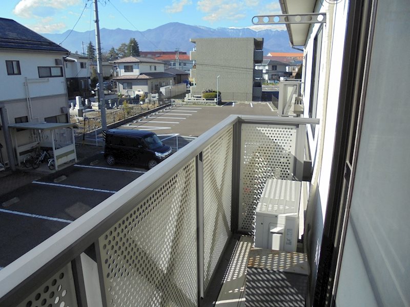 Ｆあづみの ベランダ