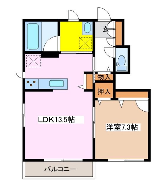 シャーメゾン宮の杜 間取り