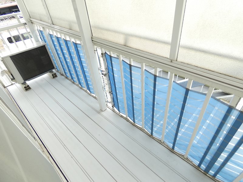御園青山ハイツＢ ベランダ