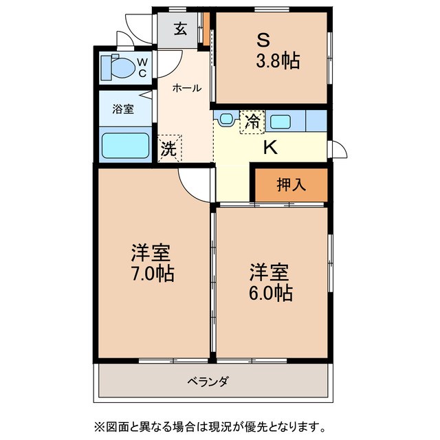 コーポかしわ 間取り