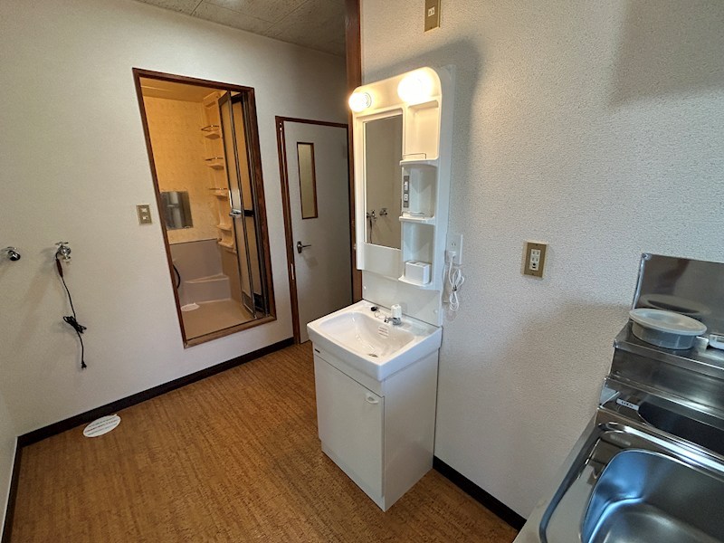 コーポかしわ 洗面所