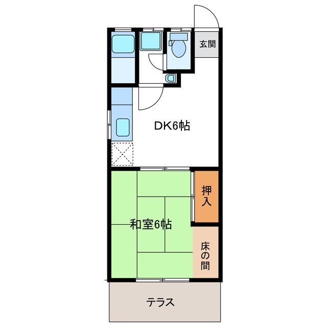 マンションヨコタ第3 間取り