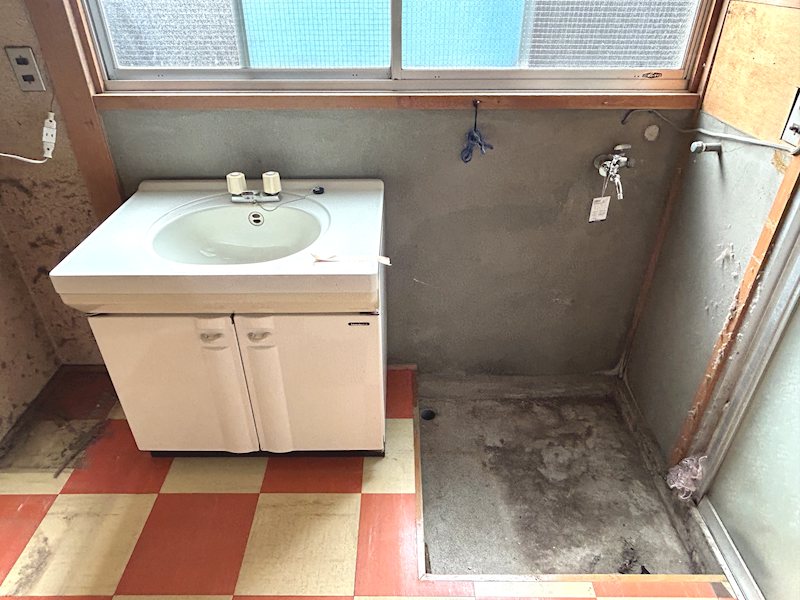 開智借家 洗面所