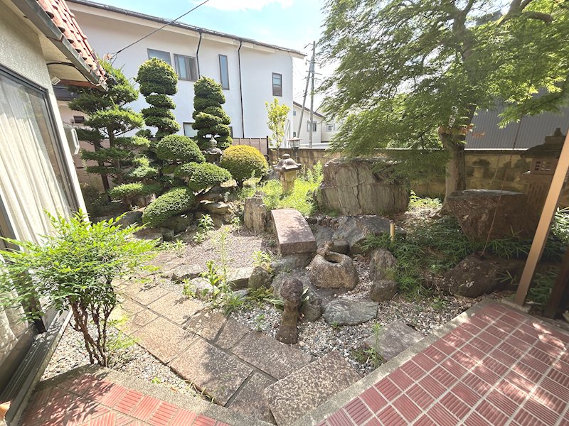 開智借家 ベランダ