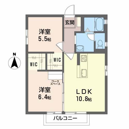 フレグランス太田部Ⅰ 間取り
