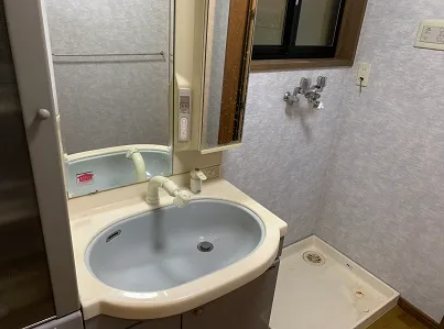 波田貸家 洗面所