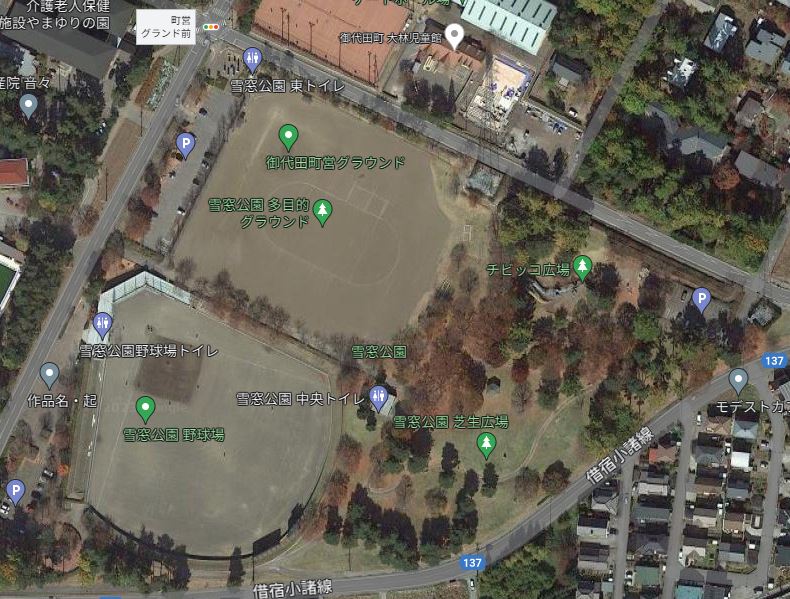ウインザーコスモス 公園