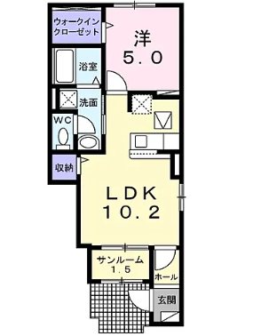 オーチャード桐Ⅳ 間取り
