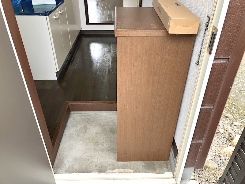 長野県安曇野市穂高有明3282-5 玄関