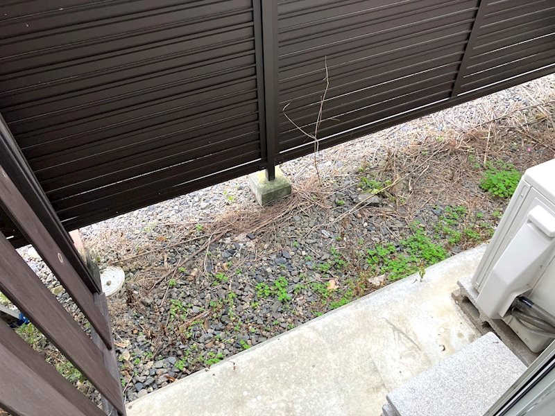 長野県安曇野市穂高有明3282-5 ベランダ