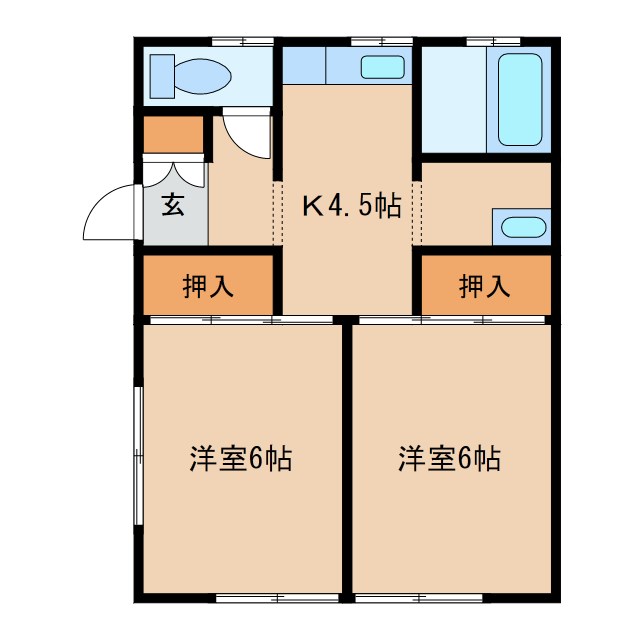 DS　HAPPINESS滋野 間取り