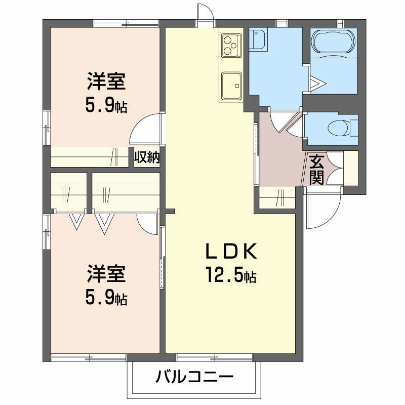 パークスクウエアC 間取り