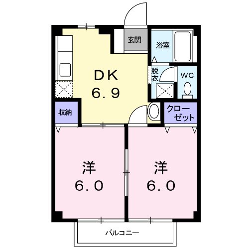 グリーンハウスチャチャ 間取り