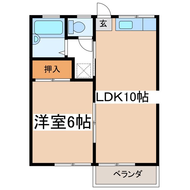 コーポ増田 間取り