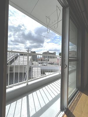 コーポ辰巳 ベランダ