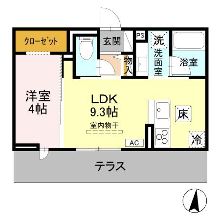 トリシア西軽井沢　月 間取り