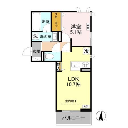 トリシア西軽井沢　月 間取り