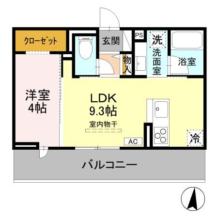 トリシア西軽井沢　月 間取り