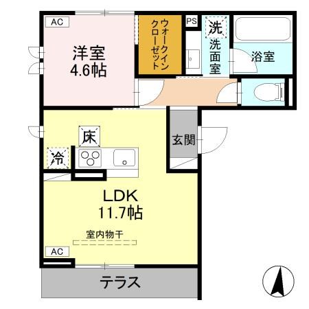 トリシア西軽井沢　風 間取り