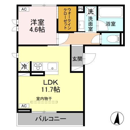 トリシア西軽井沢　風 間取り