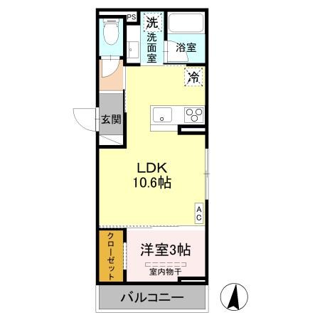 トリシア西軽井沢　風 間取り