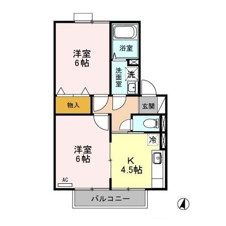 プロスパーTO 間取り