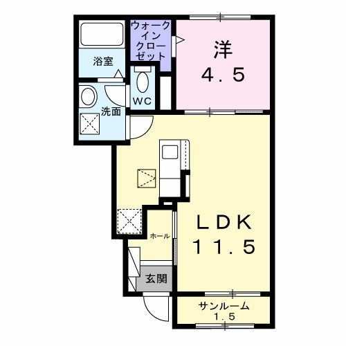 ＫＡＳＨＩＷＡ　ＨＩＬＬＳ 間取り