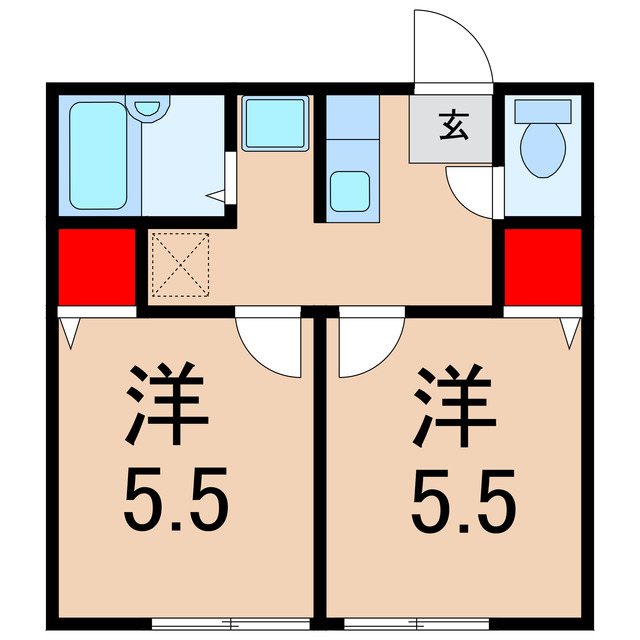 カンチーニョⅢ 間取り