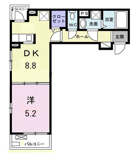 アルコバレーノⅡ 間取り