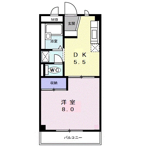 メゾンアヴェニール 間取り