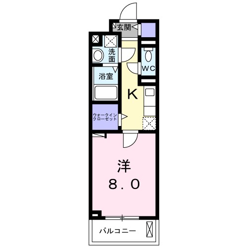 スプレッド与野 間取り