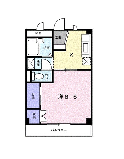 メゾンアヴェニール 間取り