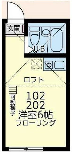 ユナイト初音ミックスナッツ 間取り