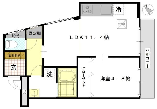 ノッティングヒル 間取り