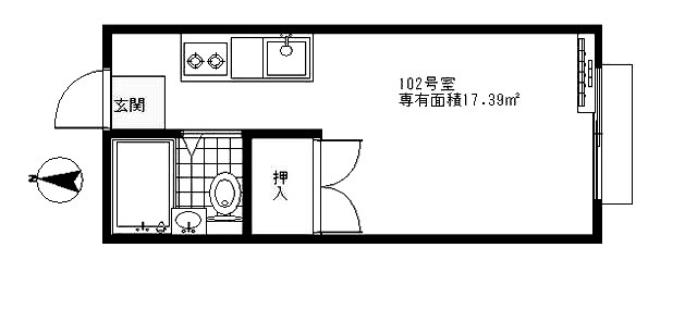 エステートピアNAMBA 間取り