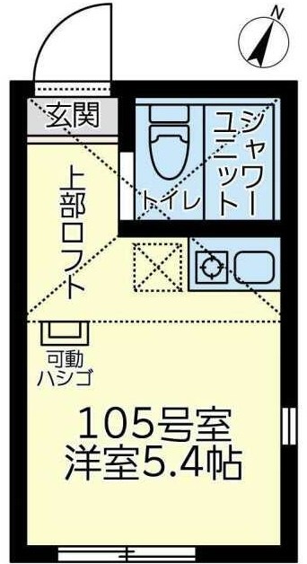ユナイト富岡マリンジェッター 間取り