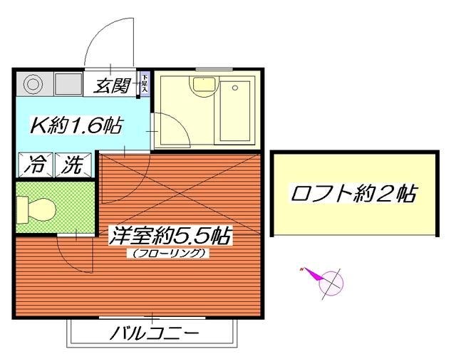 ブランニュー高島台 間取り