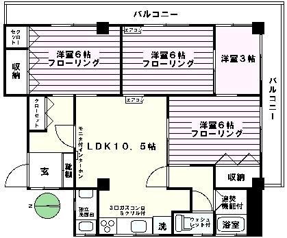 Ｒ－ＢＲＩＣＫ 間取り
