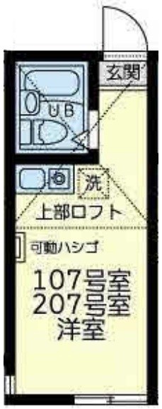 カーザ・ビアンカ 間取り