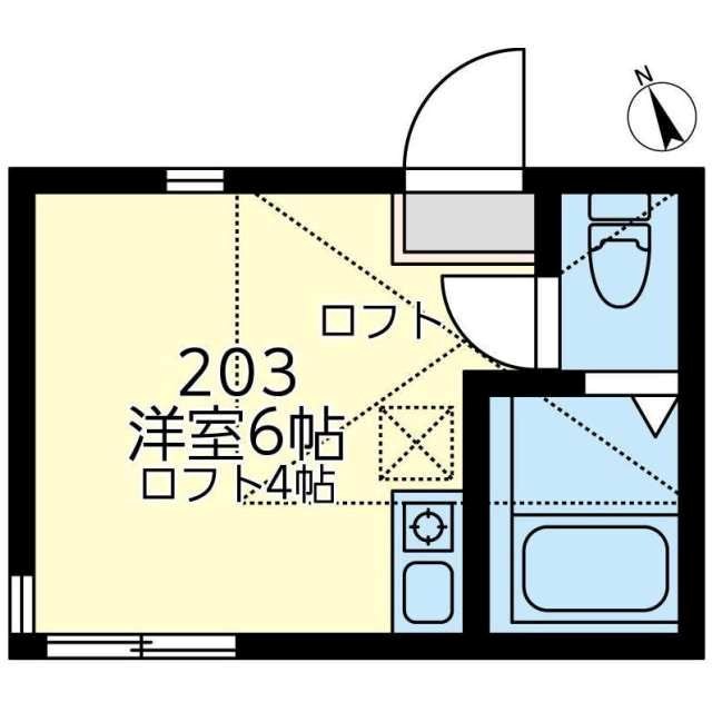 ユナイトみの沢ストロベリーパフェ 間取り
