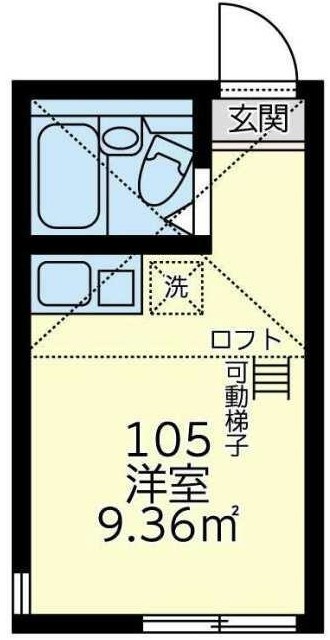 ユナイト市沢エランクール 間取り